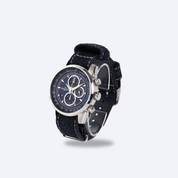 GRANDEUR Plus Second Chronograph Denim NATO Strap