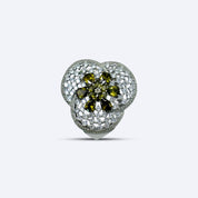 Blooming In Green Brooch