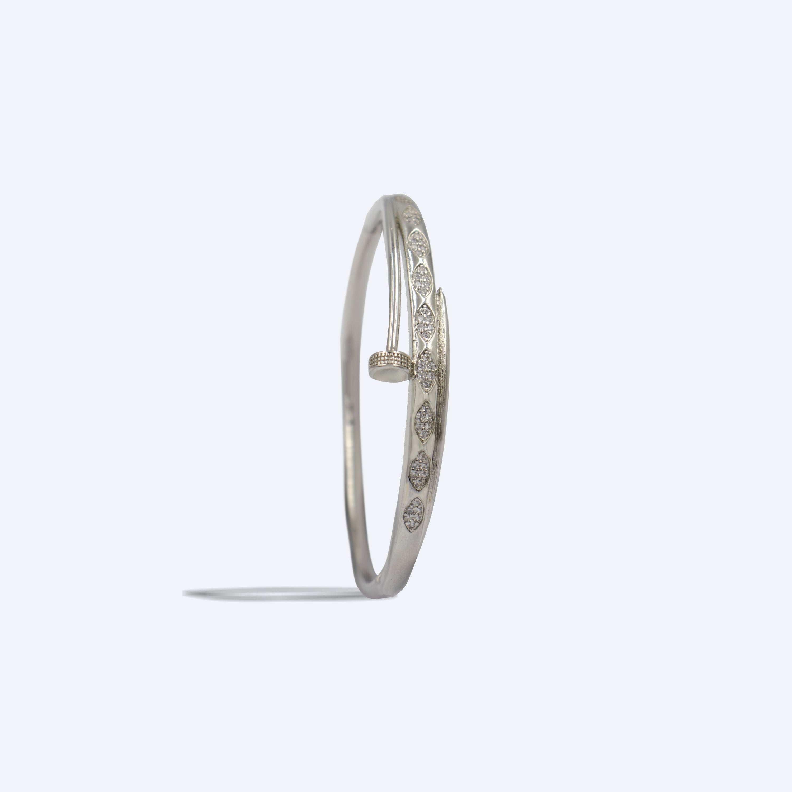 Pin and Coil Bangle